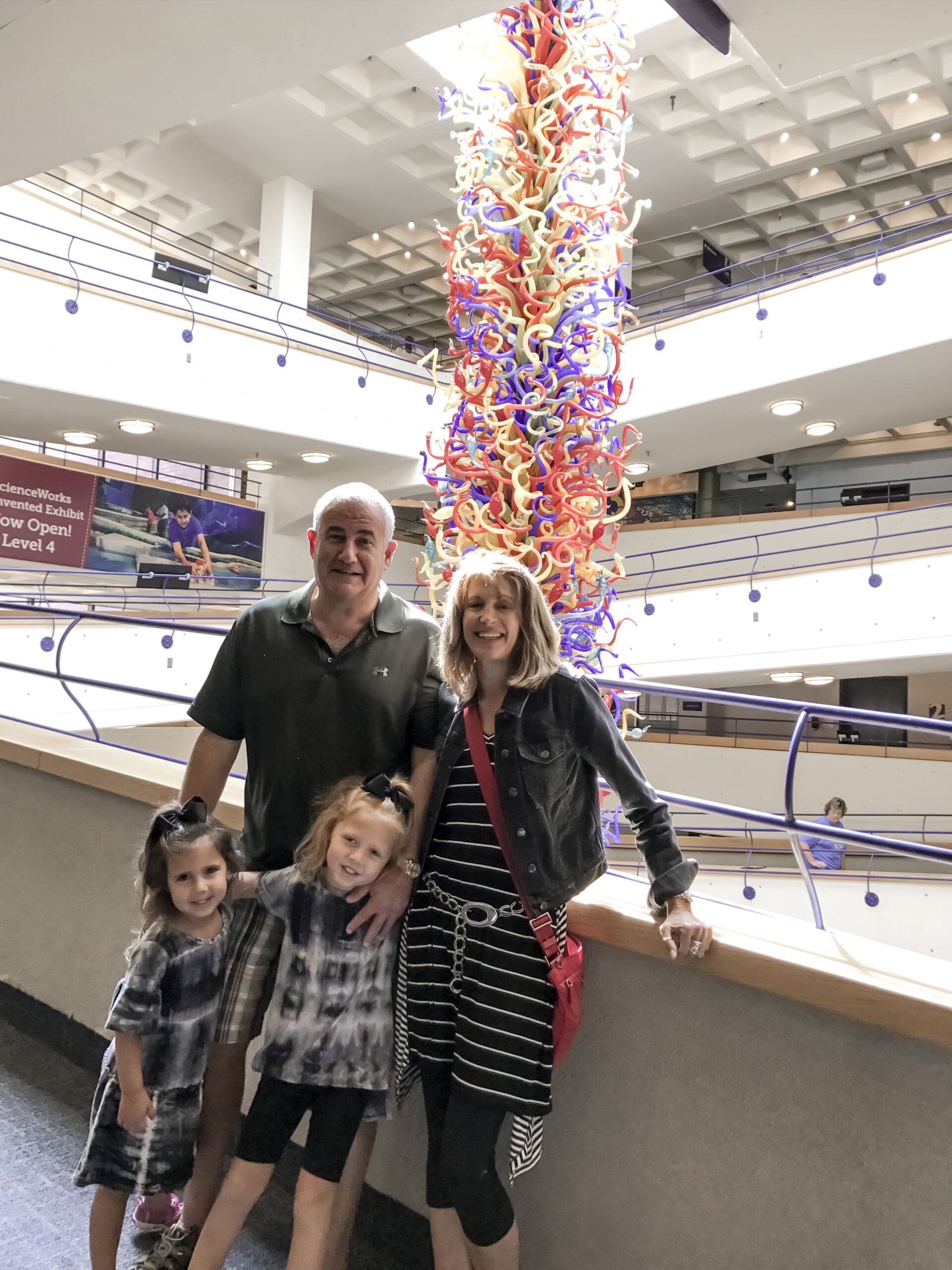 Fun Things to Do with Family in Indianapolis - Chihuly glass tower