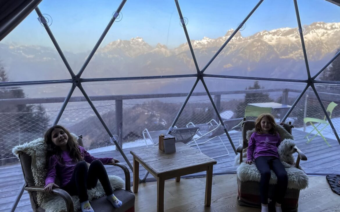 Family Pod at Whitepod - Sleeping in a Pod in the Swiss Alps
