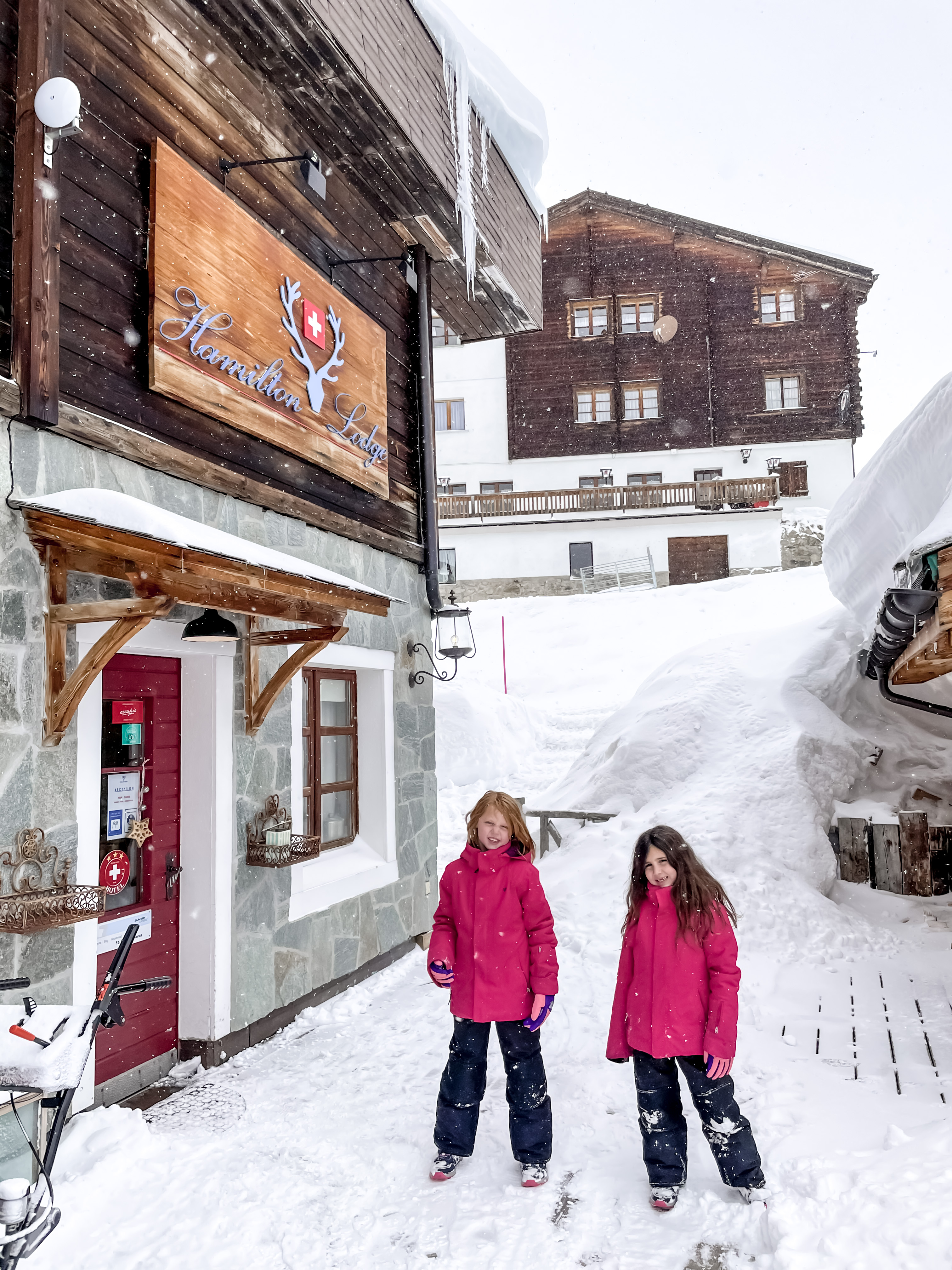 Snowy Hamilton Lodge - Birthdays at Belalp