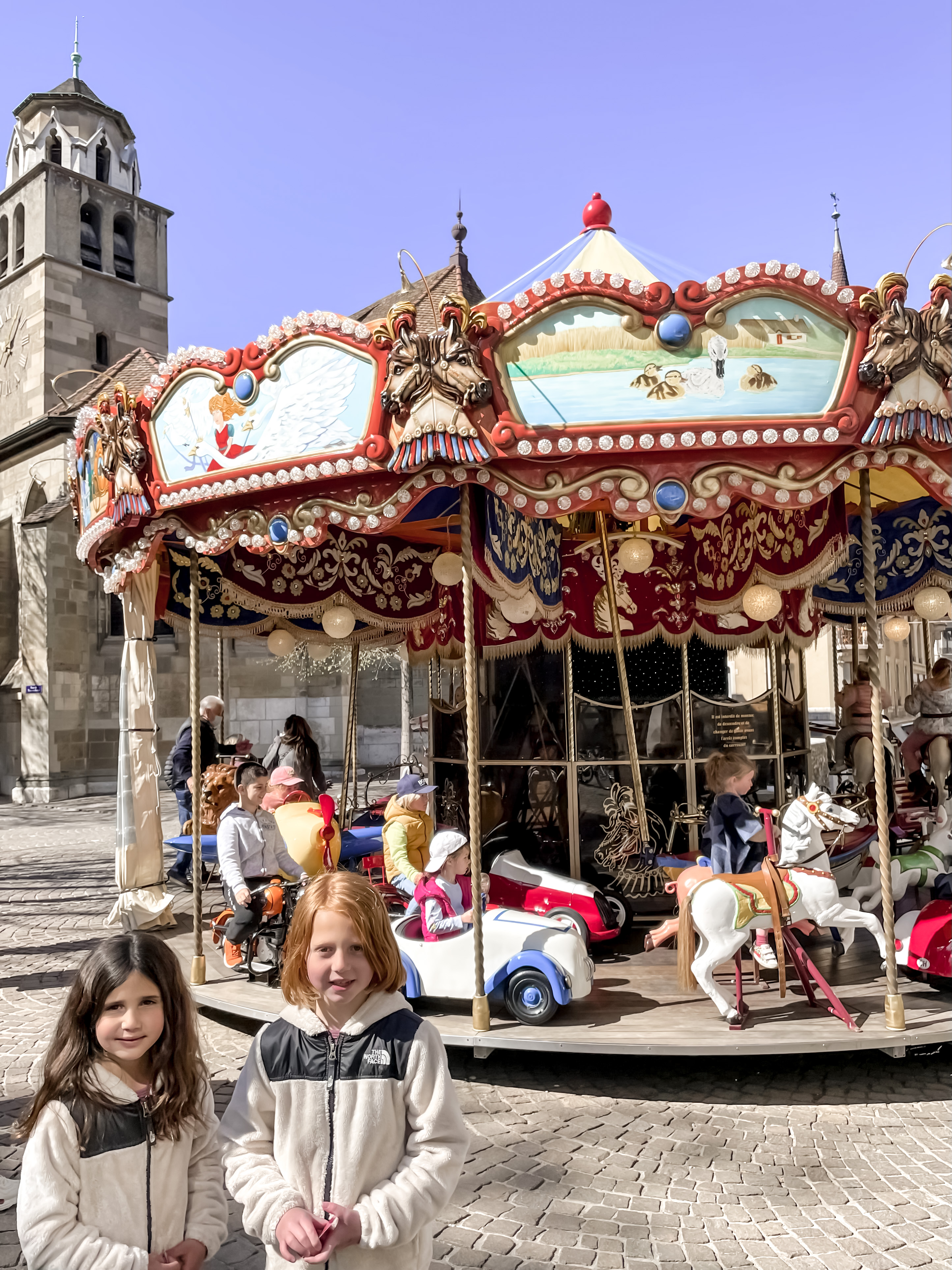 Carousel in Old Town Geneva - Kid-Friendly Sights in Geneva