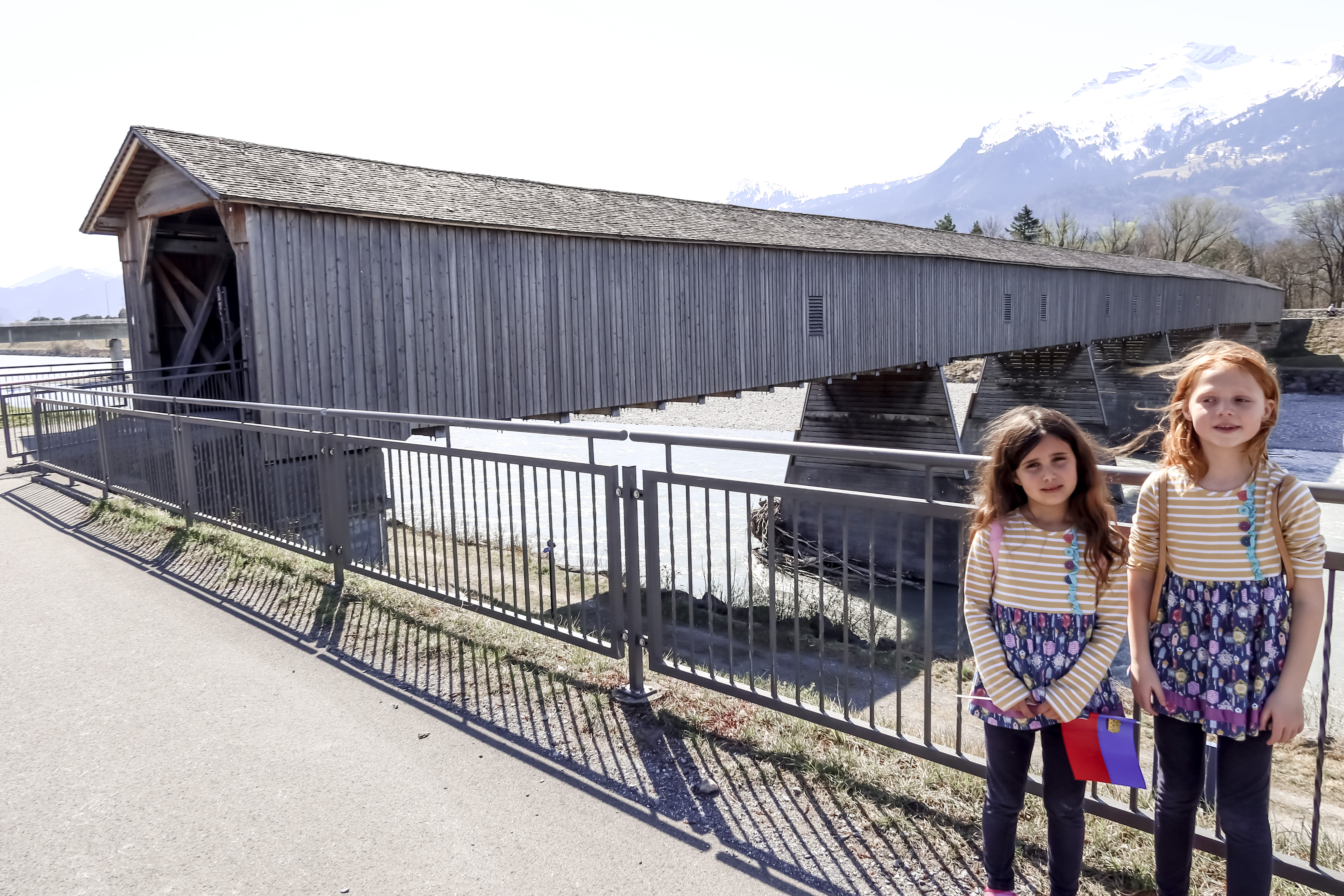 Alte Rheinbrücke - Liechtenstein with Kids