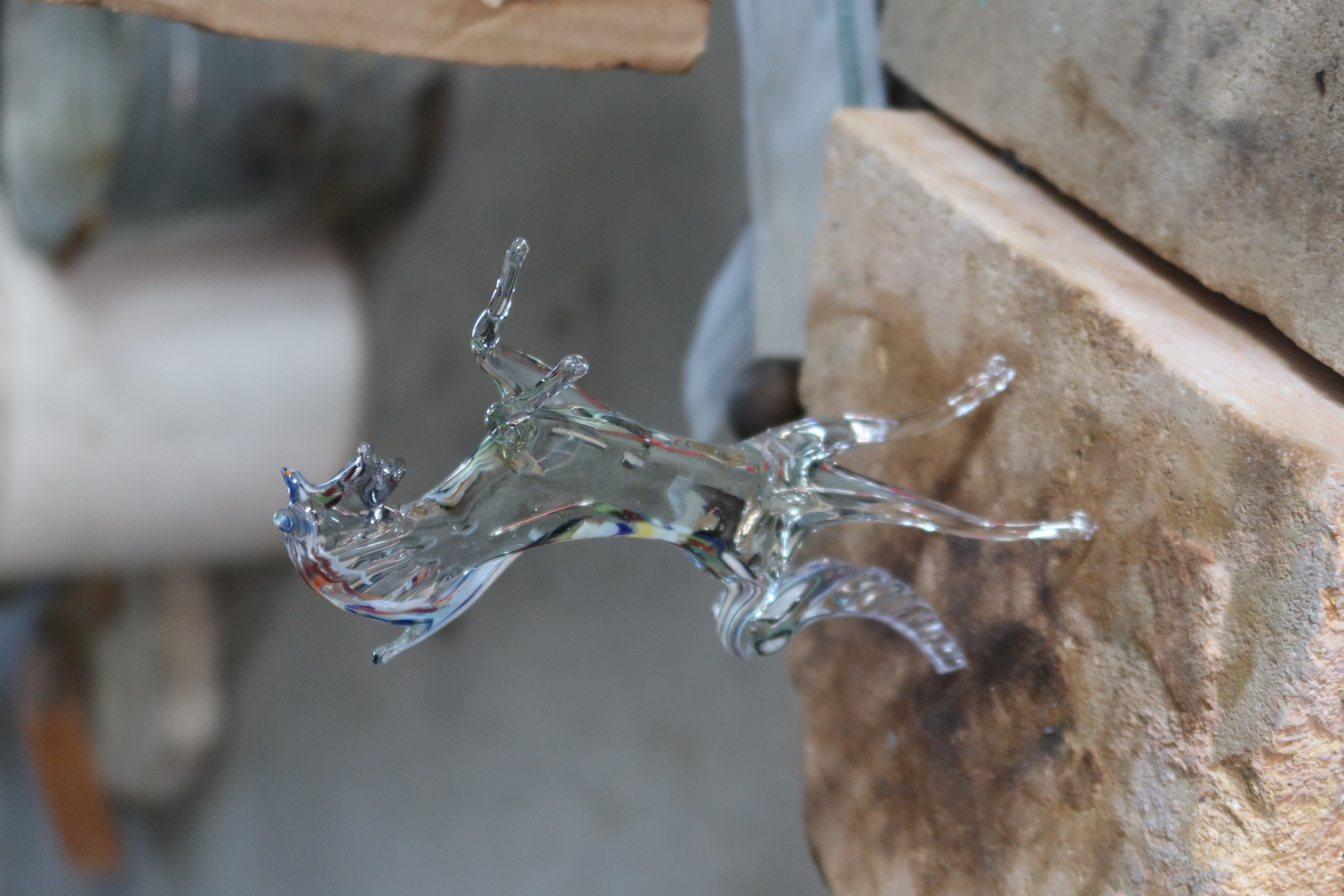 Murano Glass Demonstration Horse - One Weekend in Venice with Kids