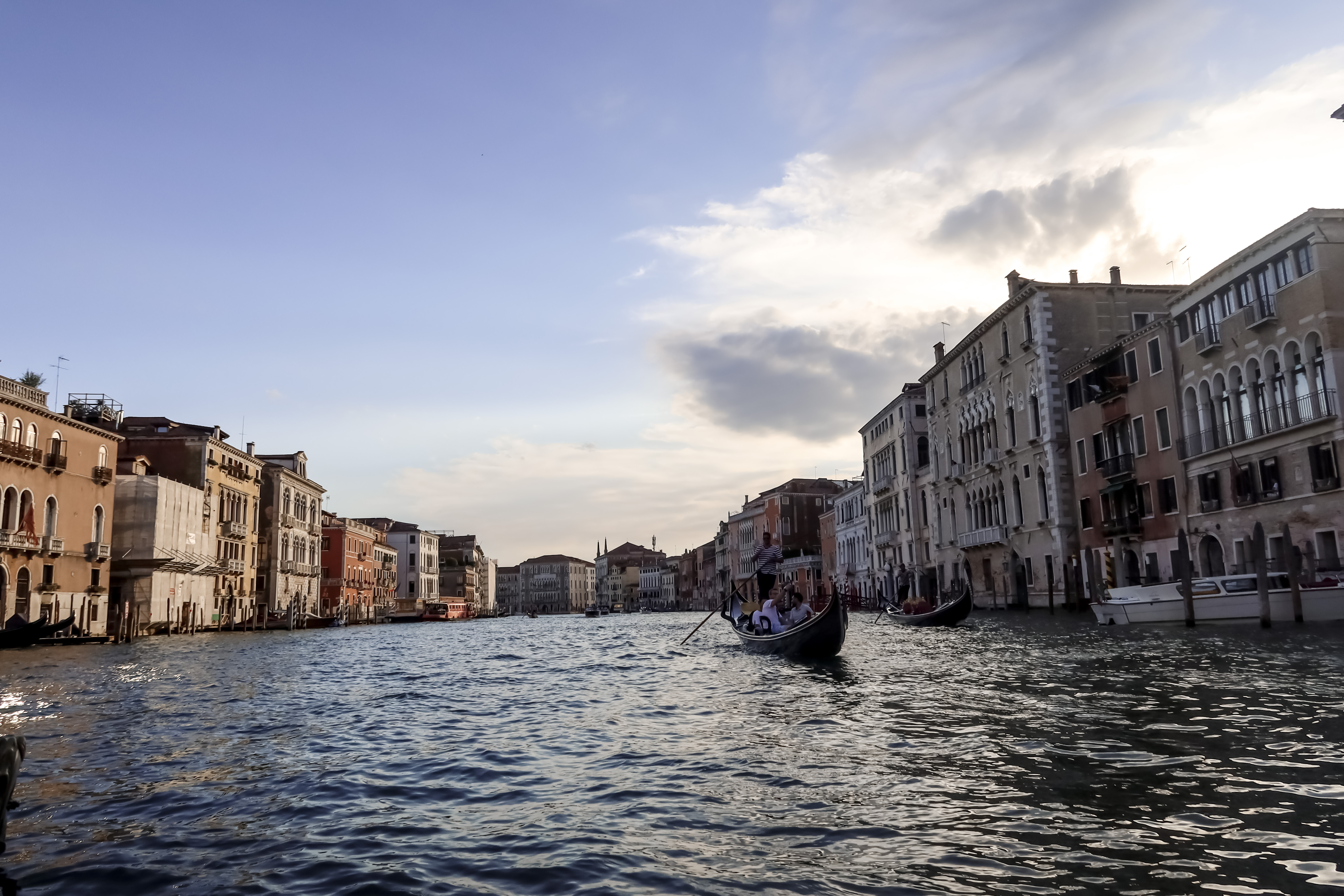 Grand Canal during gondola ride - One Weekend in Venice with Kids