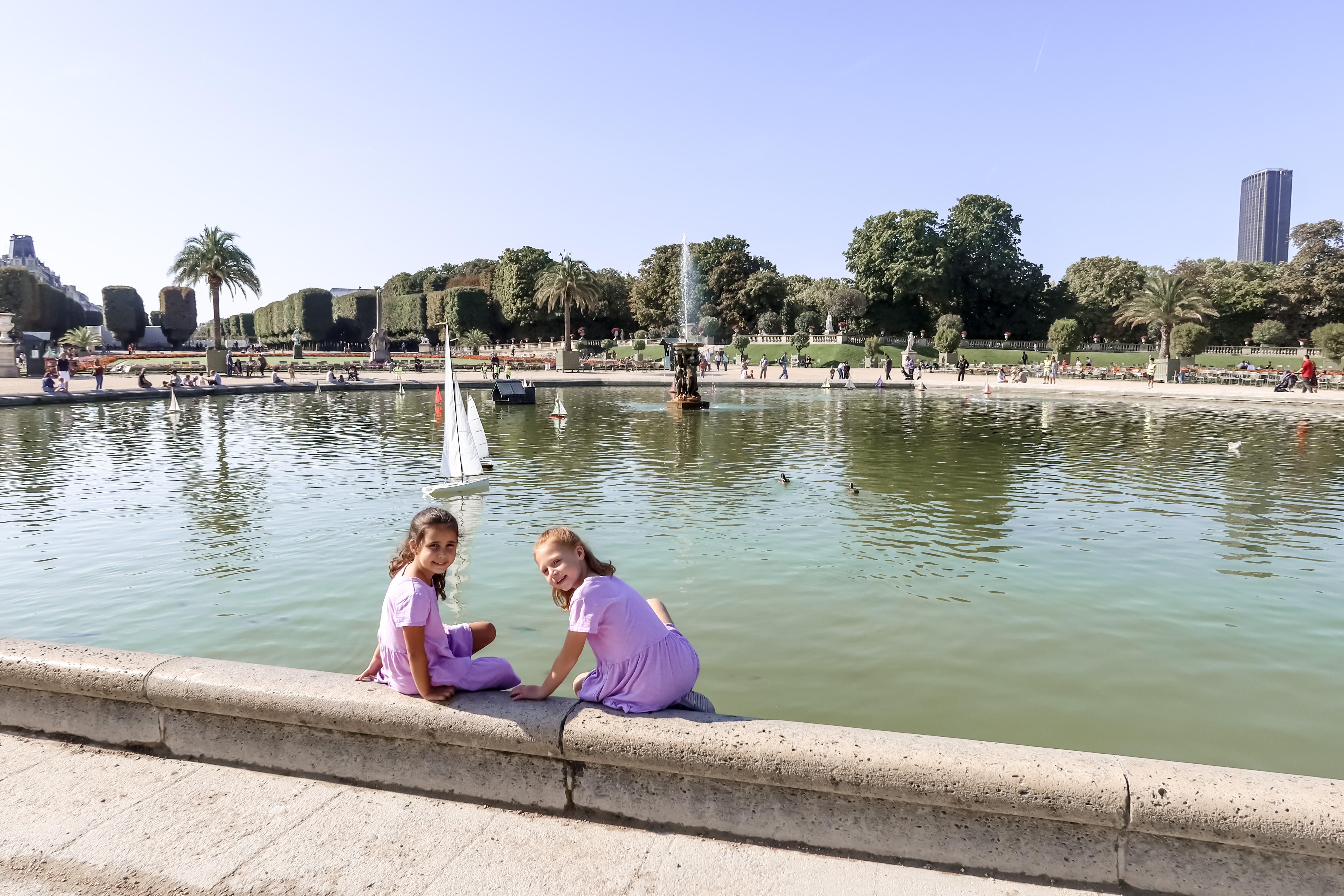 Luxembourg Gardens - One Weekend in Paris with kids